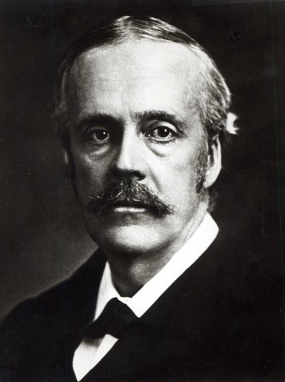 Porträt von Arthur James Balfour von English Photographer